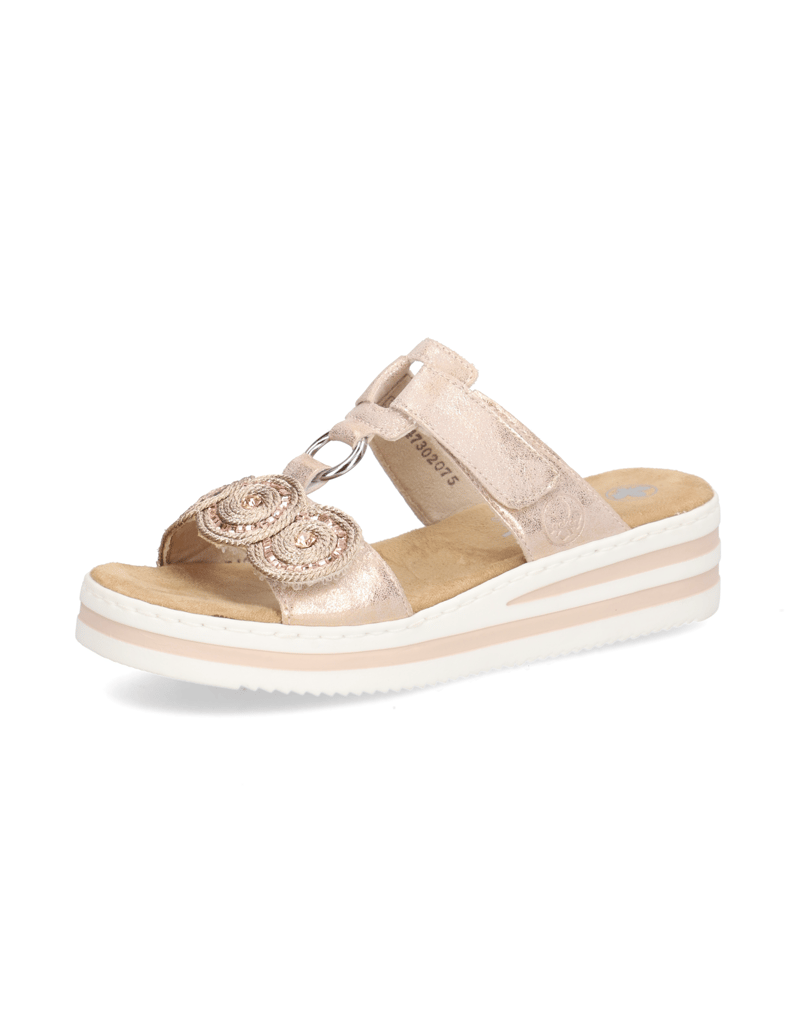 Rieker-Pantoffel-rosa