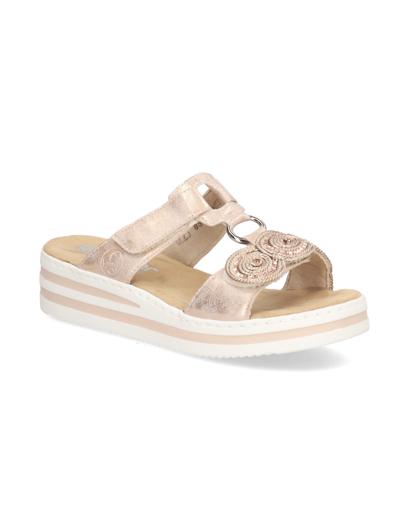 Rieker-Pantoffel-rosa