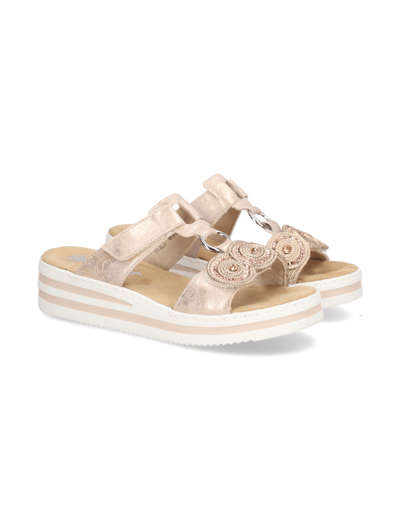 Rieker-Pantoffel-rosa