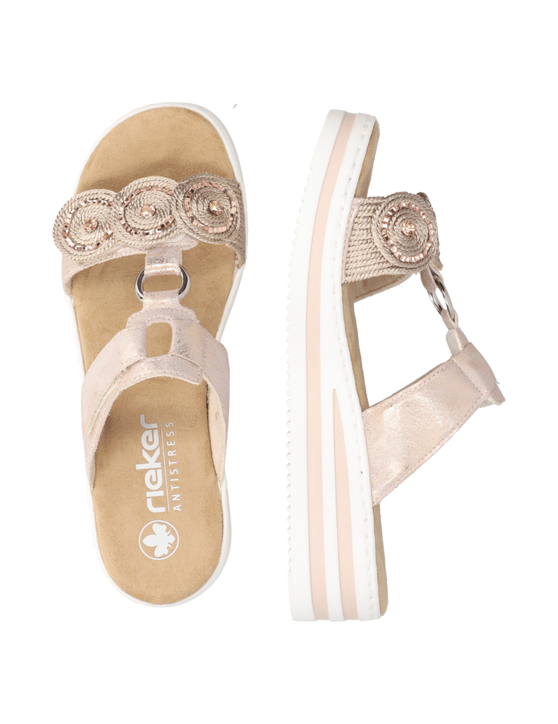 Rieker-Pantoffel-rosa