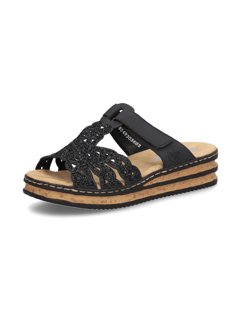Rieker-Pantoffel-blau