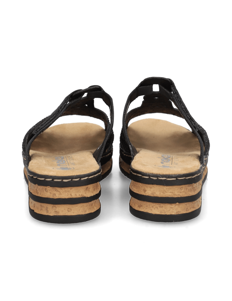 Rieker-Pantoffel-blau