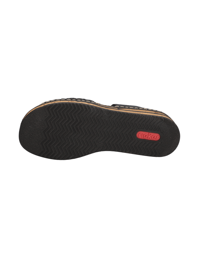 Rieker-Pantoffel-blau
