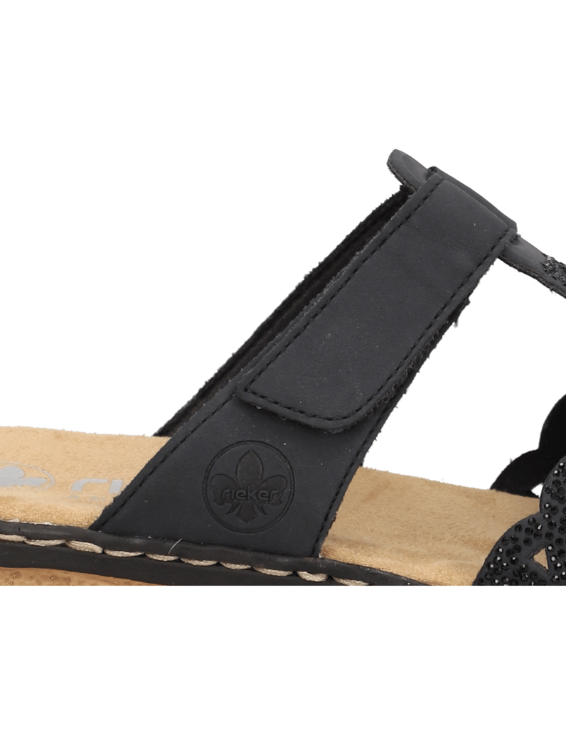 Rieker-Pantoffel-blau