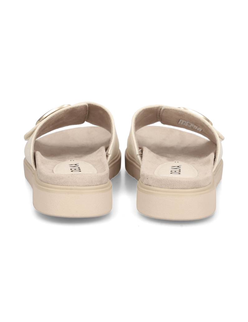 DELKA-Pantoffel-beige