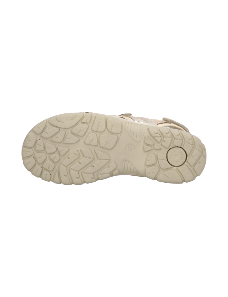 DELKA-Sandale-gold