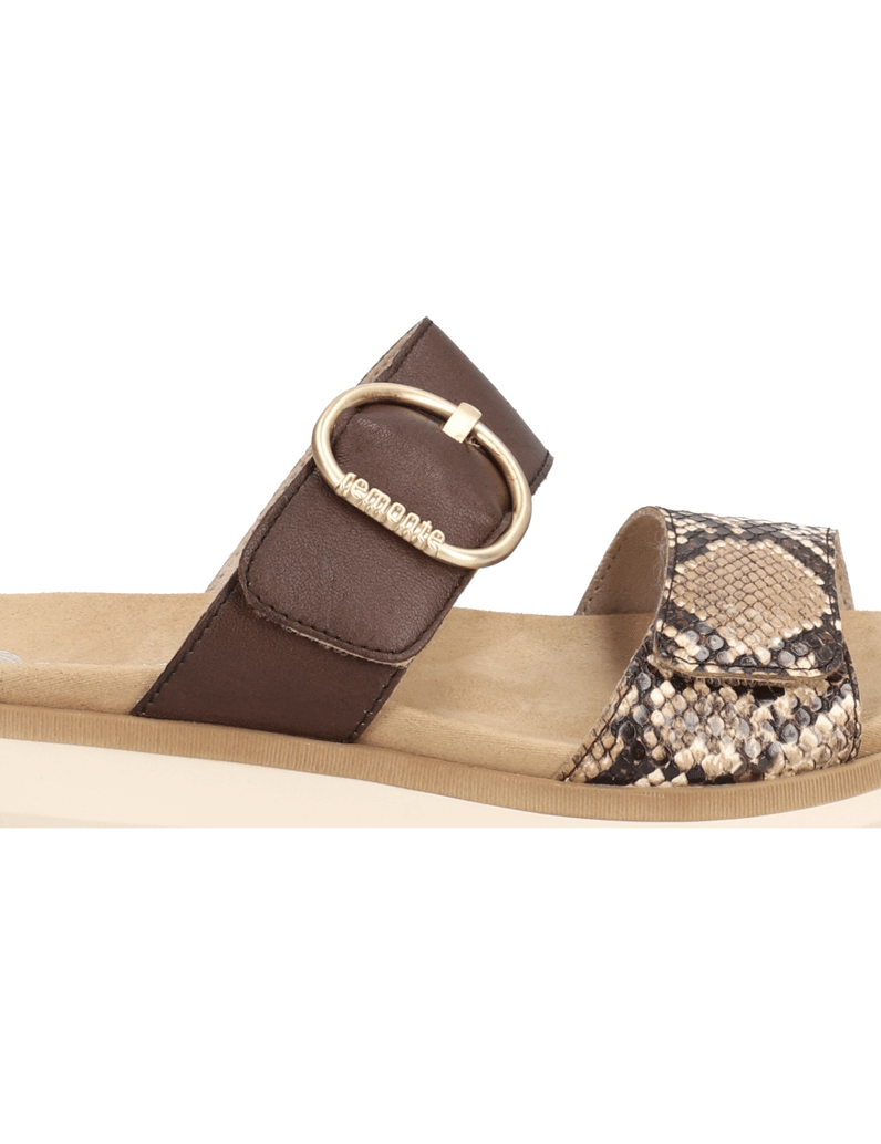 Remonte-Pantoffel-braun