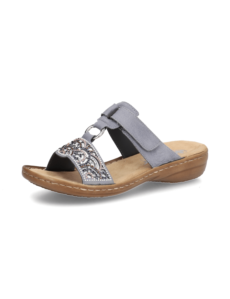 Rieker-Pantoffel-blau