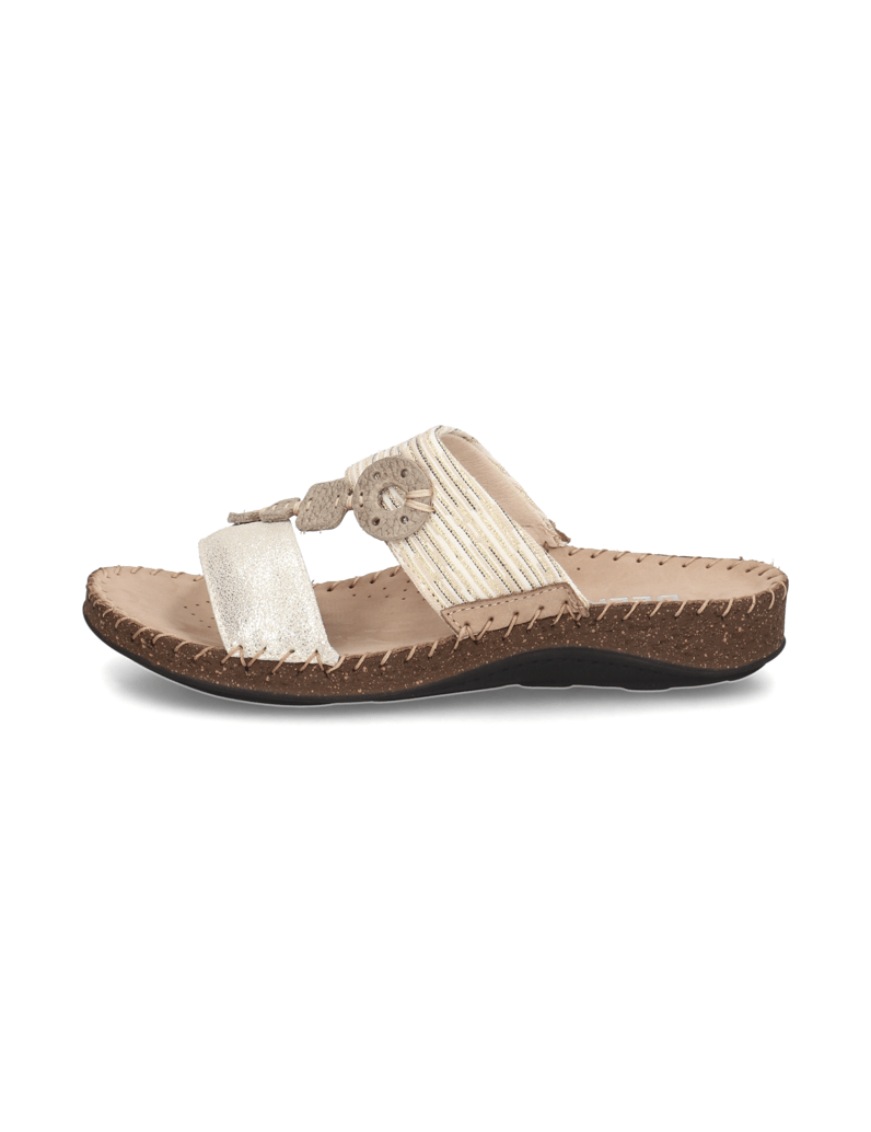 DELKA-Pantoffel-gold
