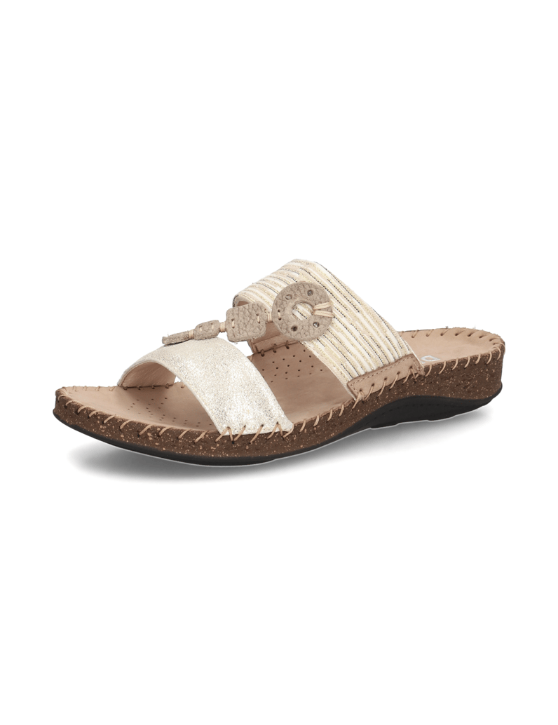 DELKA-Pantoffel-gold