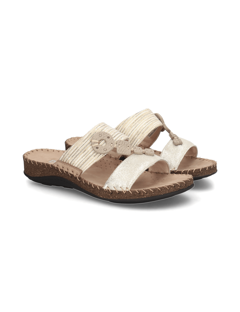DELKA-Pantoffel-gold