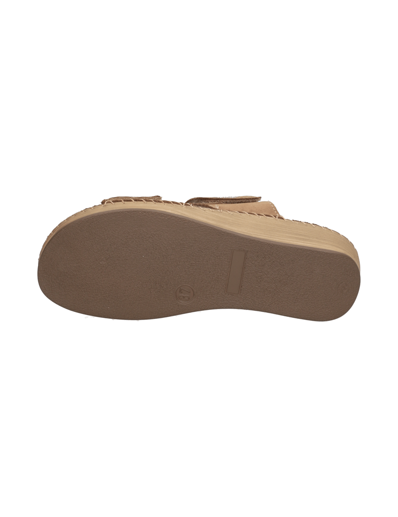 DELKA-Pantoffel-beige