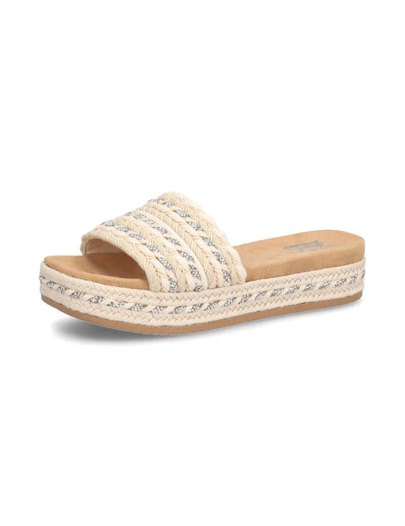 Skechers-Pantoffel-beige