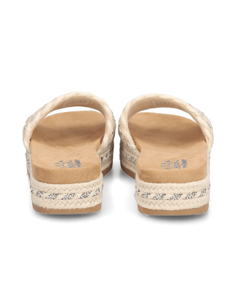 Skechers-Pantoffel-beige