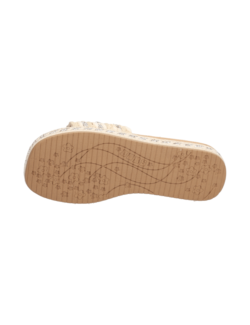 Skechers-Pantoffel-beige
