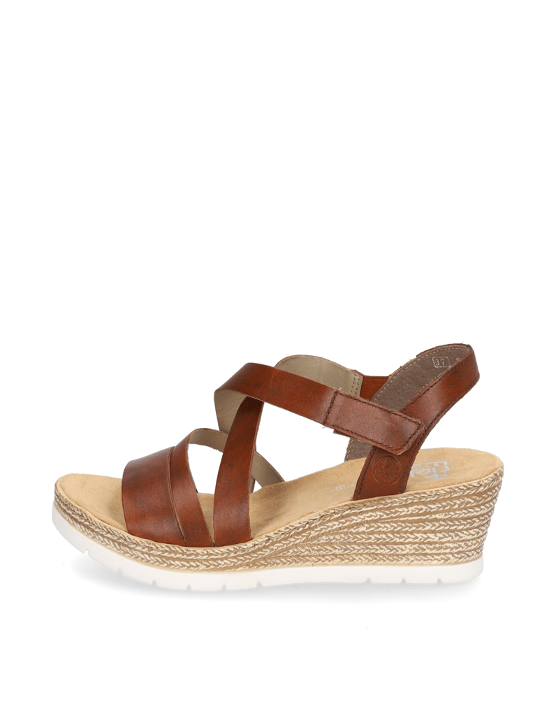 Rieker-Glattleder-Keilsandale