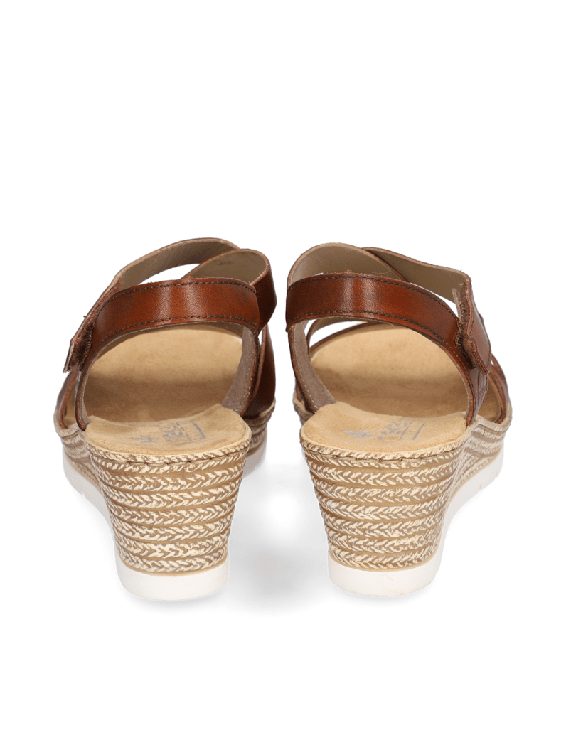 Rieker-Glattleder-Keilsandale