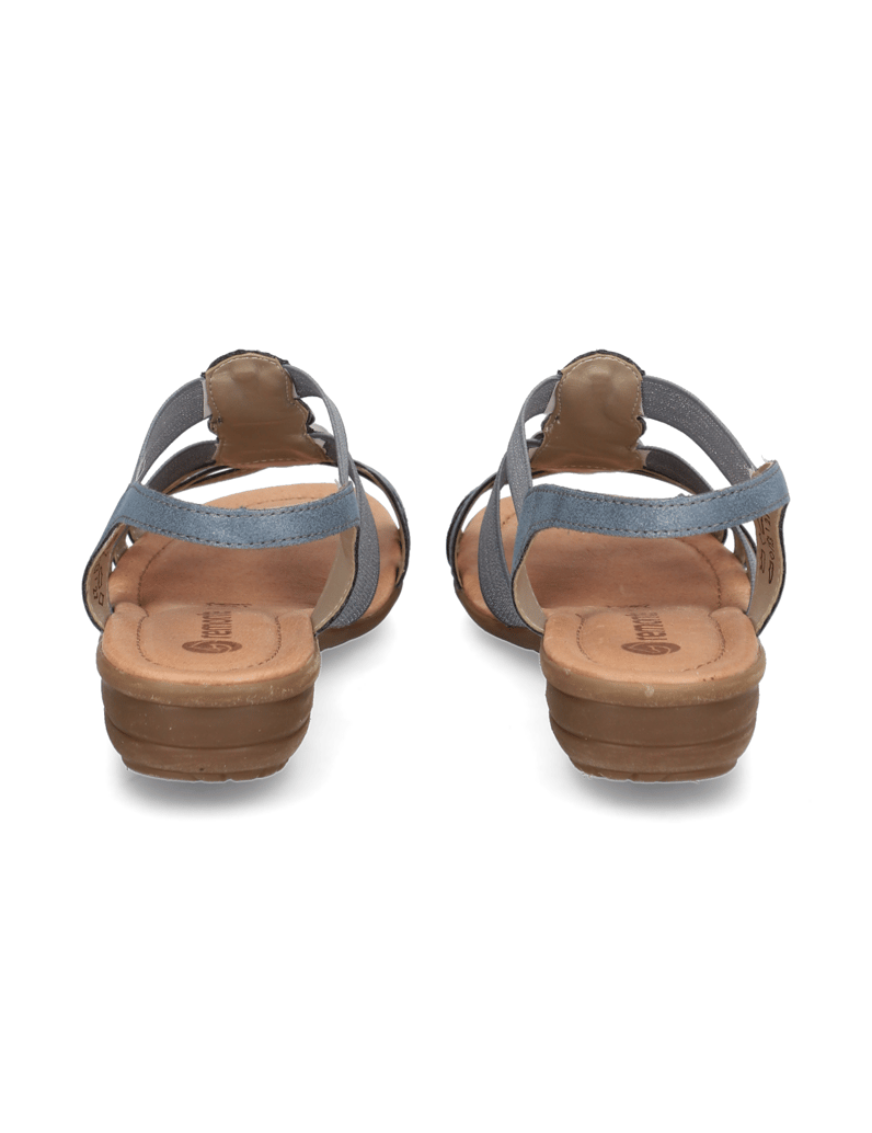 Remonte-Textil-Sandale-blau