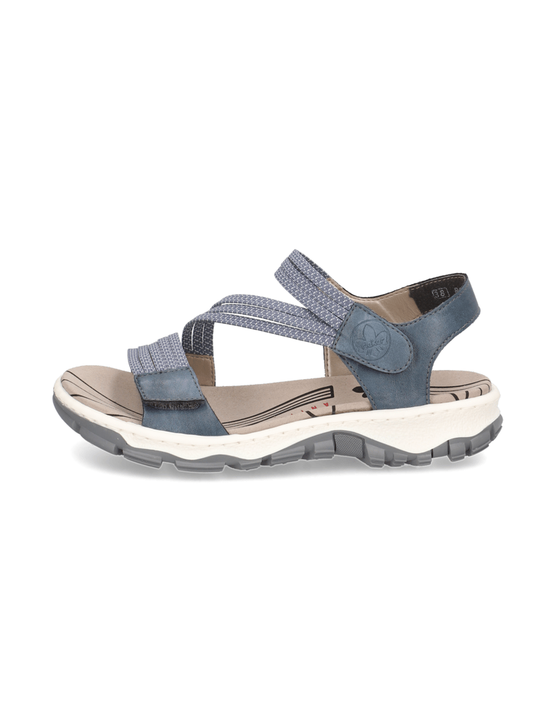 Rieker-Sandale-blau