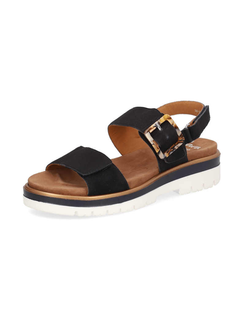 Ara-Glattleder-Sandale-blau