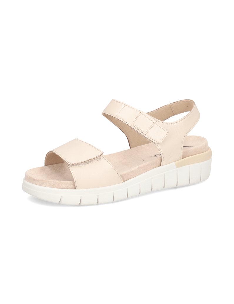 DELKA-Sandale-beige