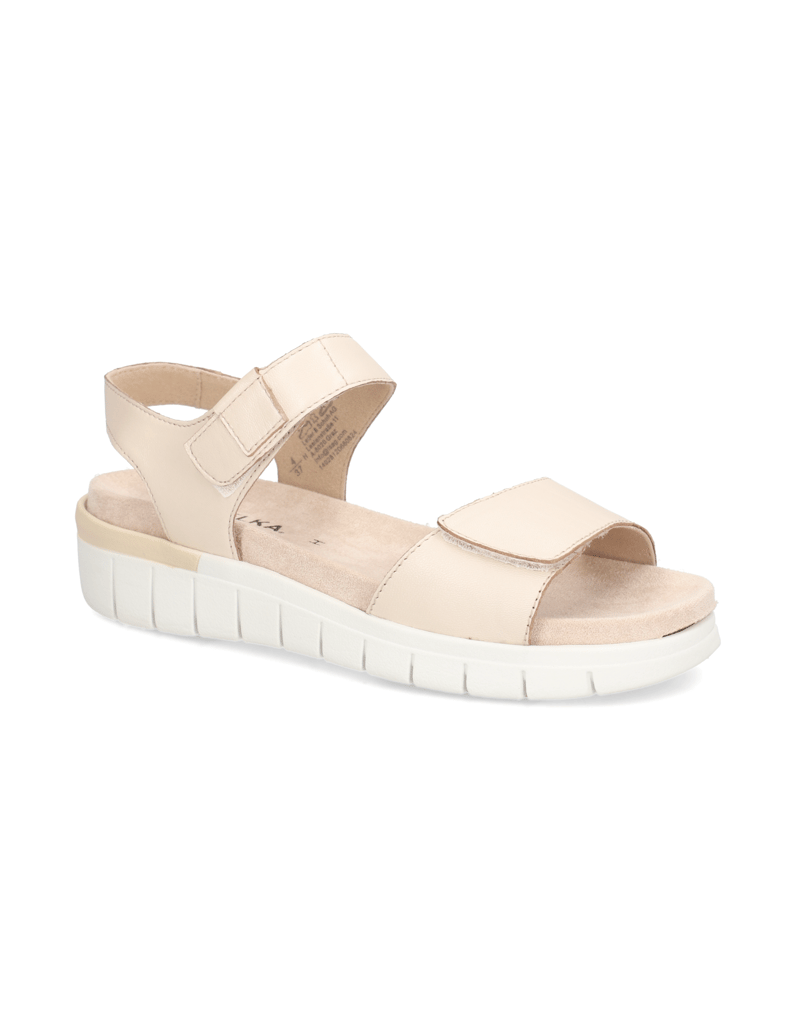 DELKA-Sandale-beige