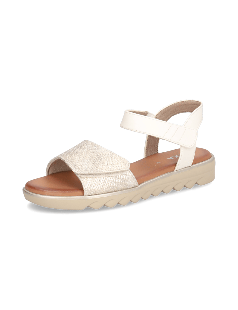DELKA-Sandale-weiss