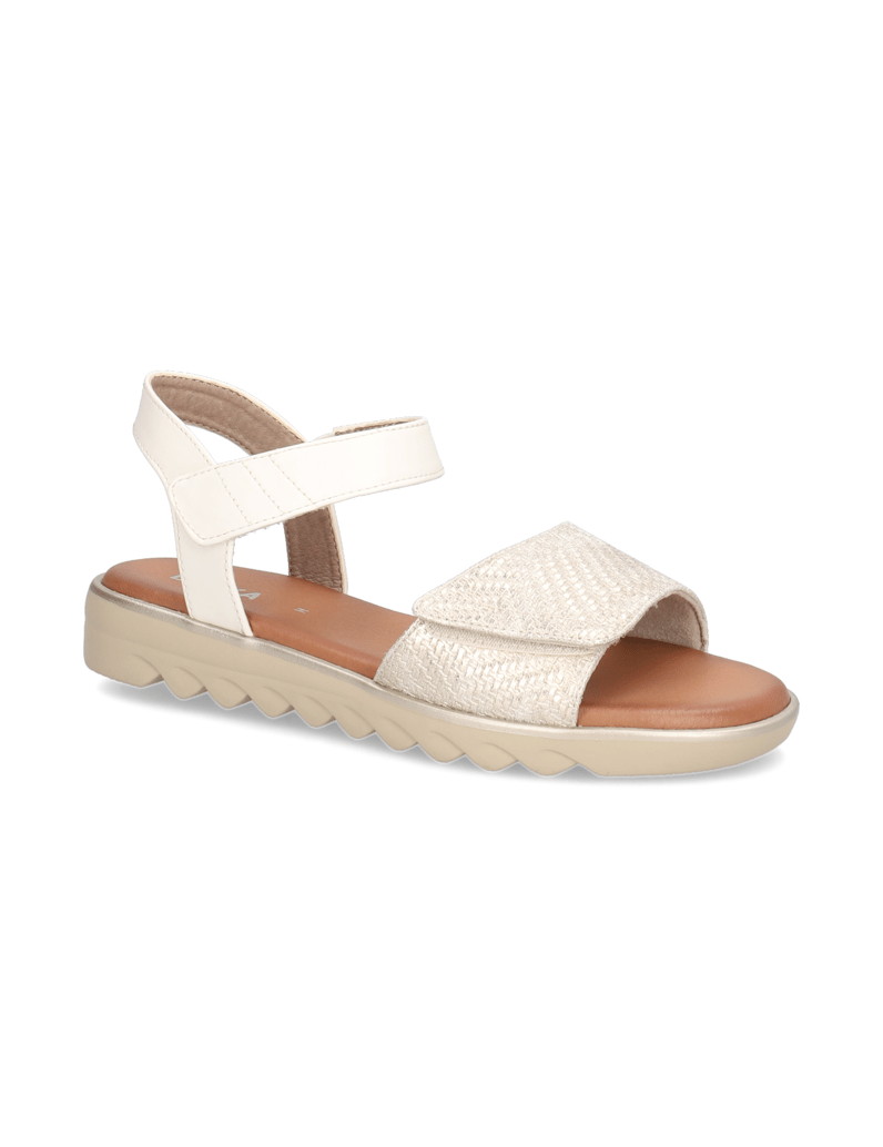 DELKA-Sandale-weiss