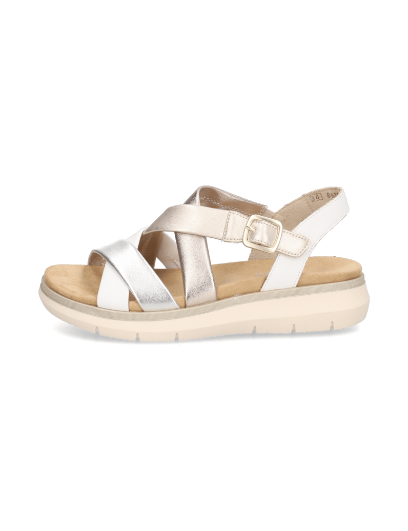 Remonte-Lederkombination-Sandale-multicolor