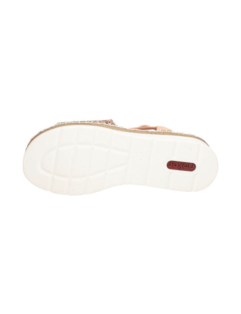 Rieker-Textil-Sandale-multicolor