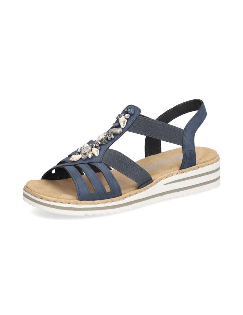 Rieker-Sandale-blau