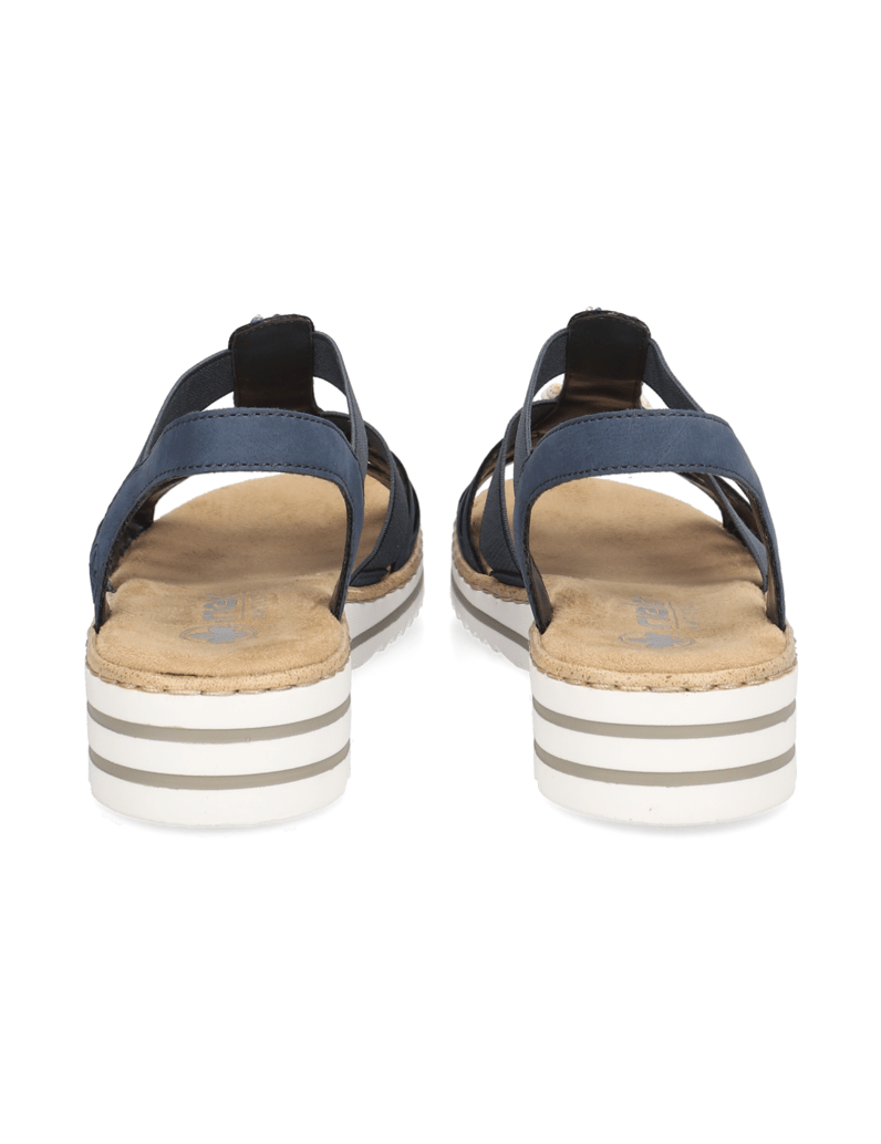 Rieker-Sandale-blau