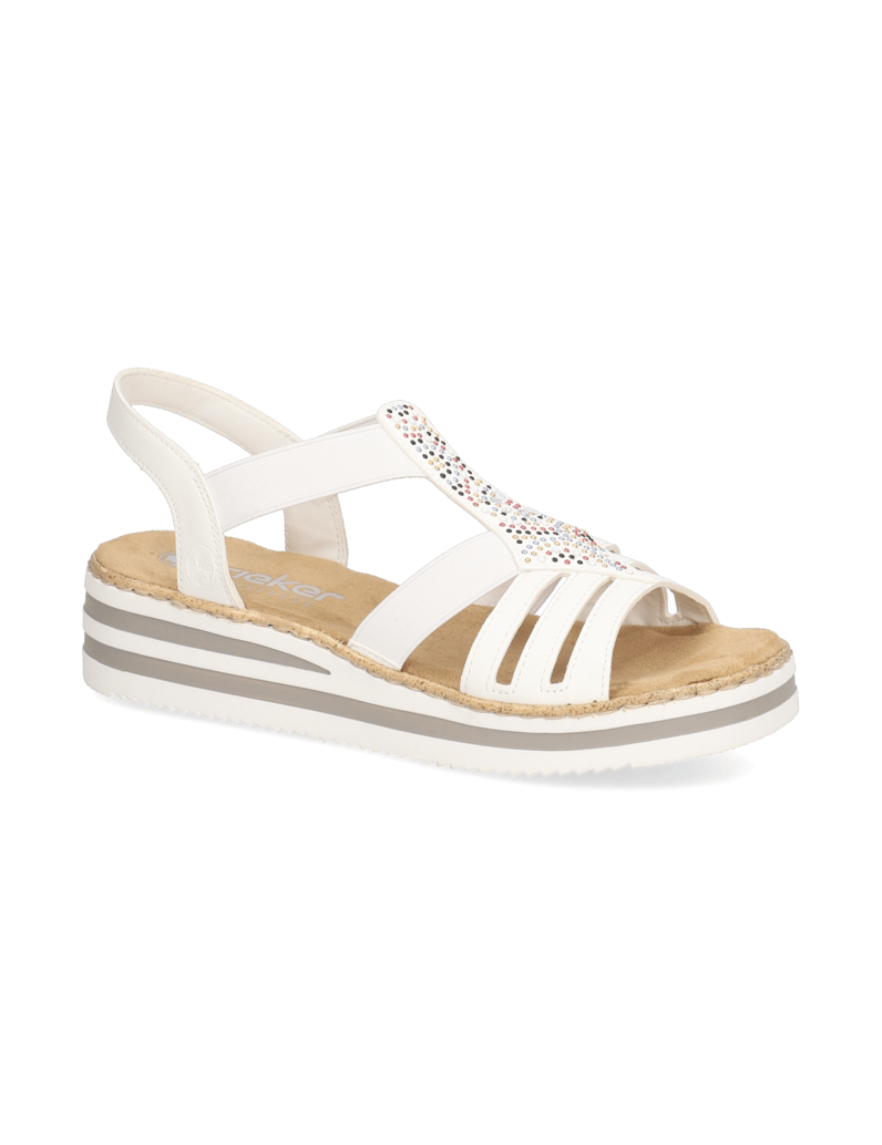 Rieker-Sandale-weiss