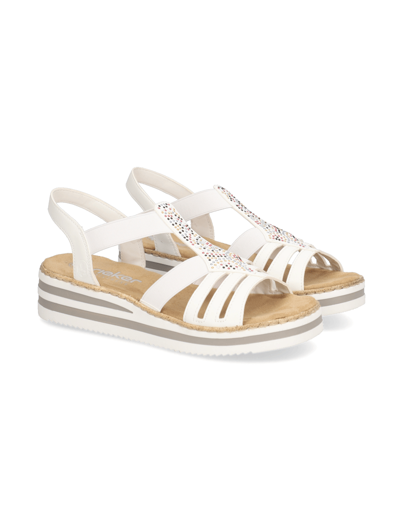 Rieker-Sandale-weiss