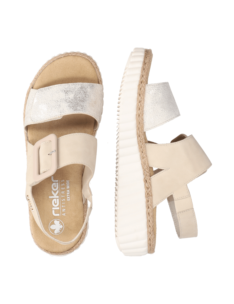 Rieker-Sandale-beige
