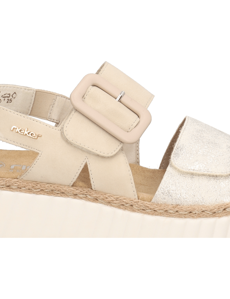 Rieker-Sandale-beige