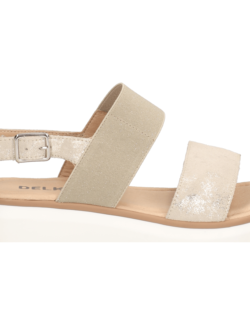 DELKA-Sandale-gold