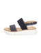 DELKA Sandale blau