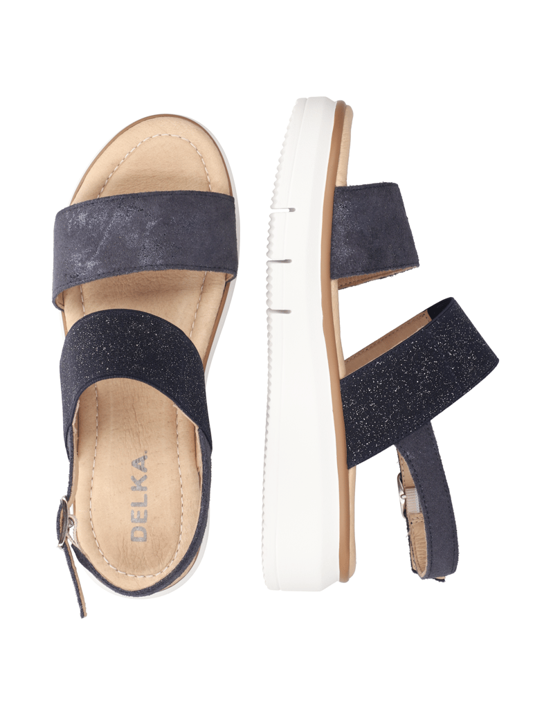 DELKA-Sandale-gold