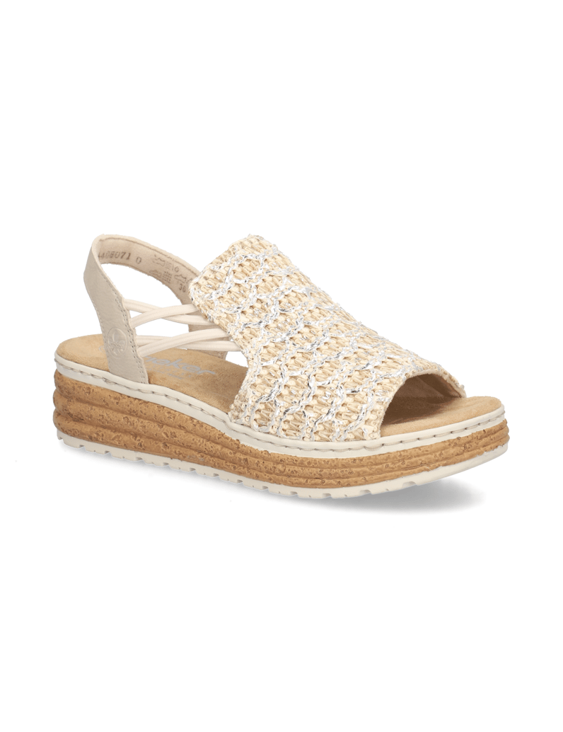Rieker-Sandale-beige
