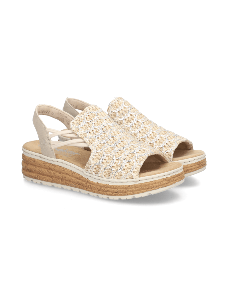 Rieker-Sandale-beige