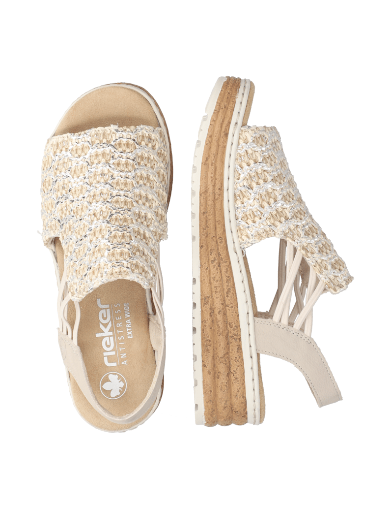 Rieker-Sandale-beige
