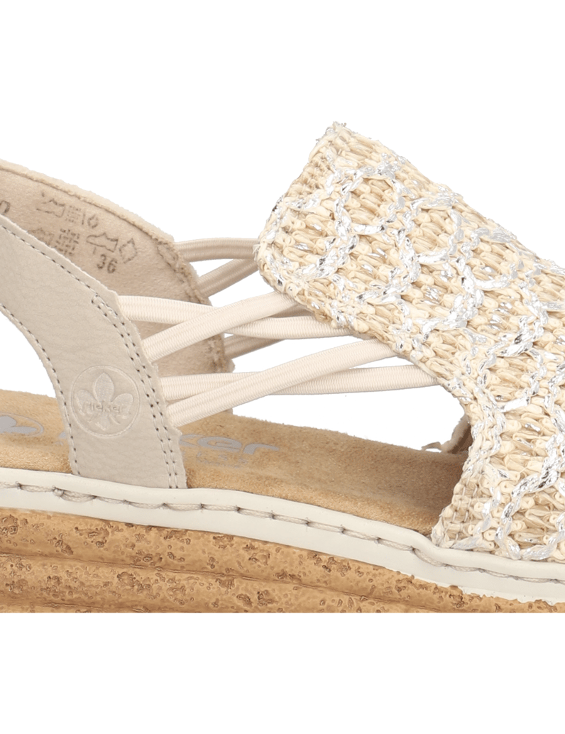 Rieker-Sandale-beige