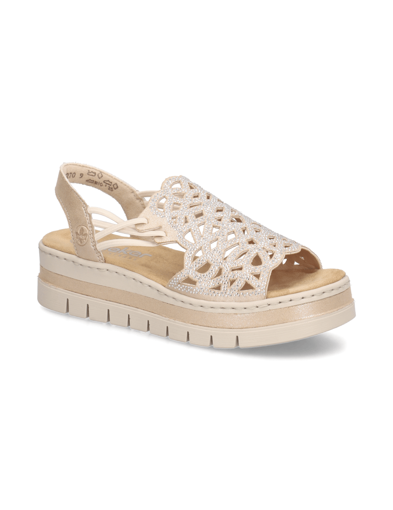 Rieker-Sandale-beige