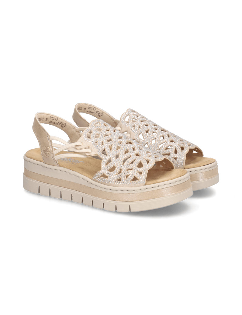 Rieker-Sandale-beige