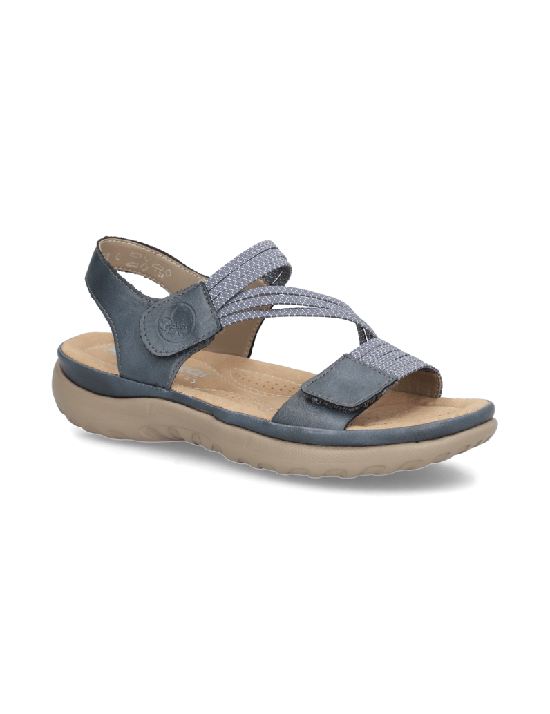 Rieker-Sandale-blau