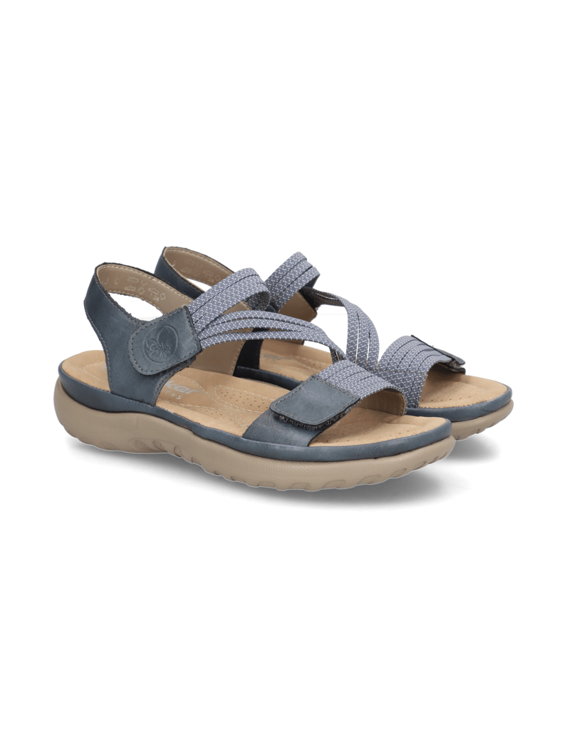 Rieker-Sandale-blau