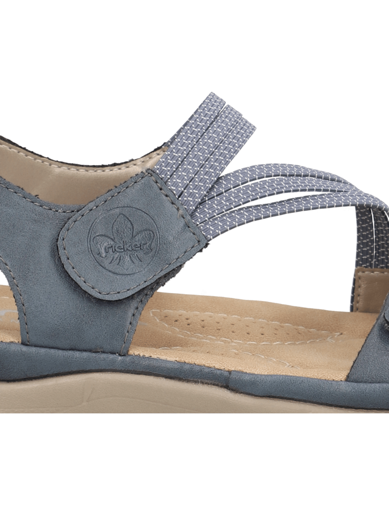 Rieker-Sandale-blau