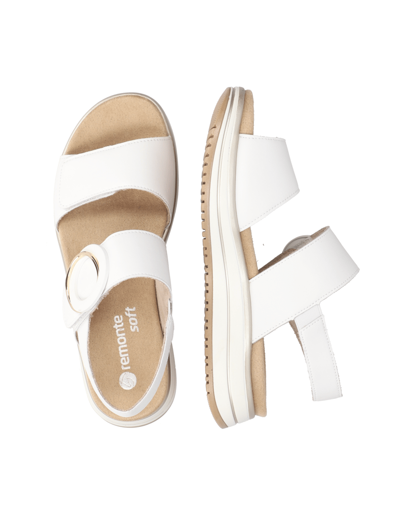 Remonte-Sandale-weiss