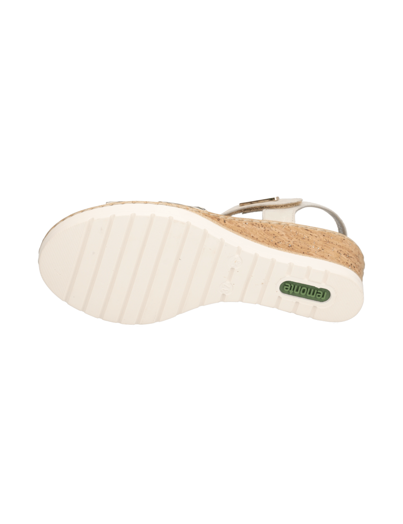 Remonte-Keilsandale-beige